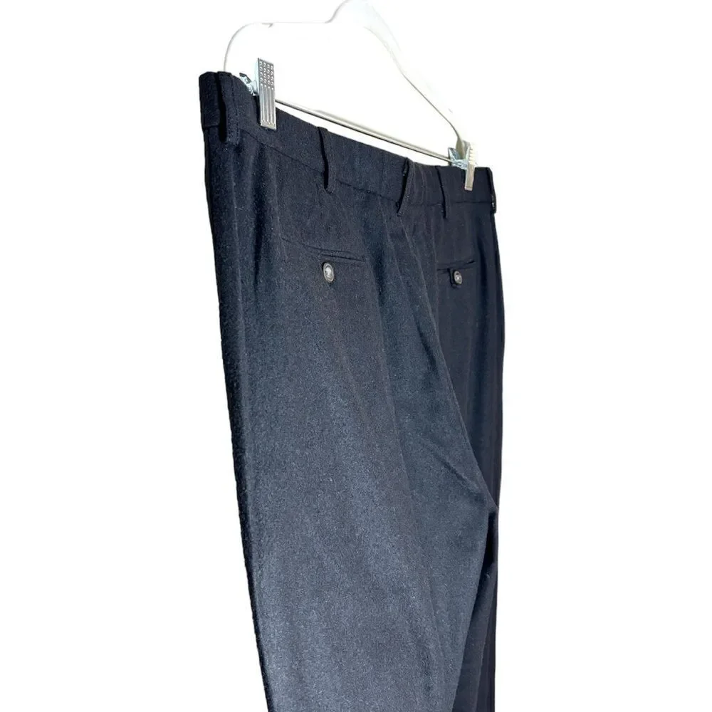 Polo by Ralph Lauren Wool Black Dress Pants Straight Size L